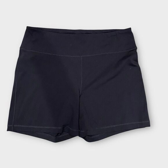 ZELOS Pants - Zelos Bike Short Black Stretch High Waist Size XXL